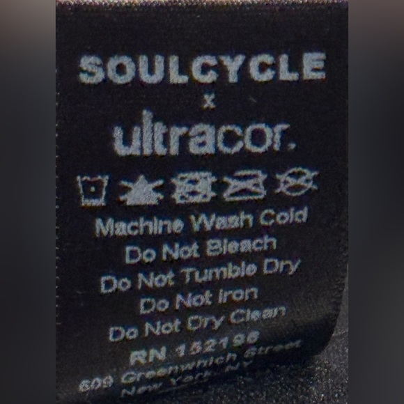 Women’s SoulCycle X UltraCor Black/ Blue Camo Skull Print Ankle Leggings: Size S - Picture 8 of 9